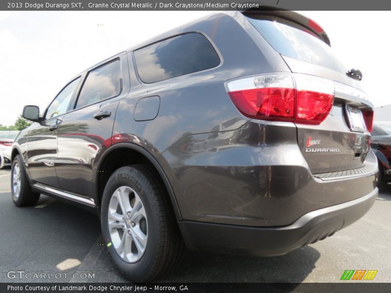 Granite Crystal Metallic / Dark Graystone/Medium Graystone 2013 Dodge Durango SXT