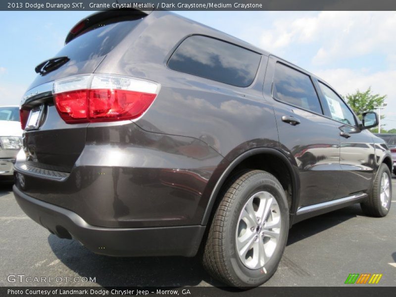 Granite Crystal Metallic / Dark Graystone/Medium Graystone 2013 Dodge Durango SXT