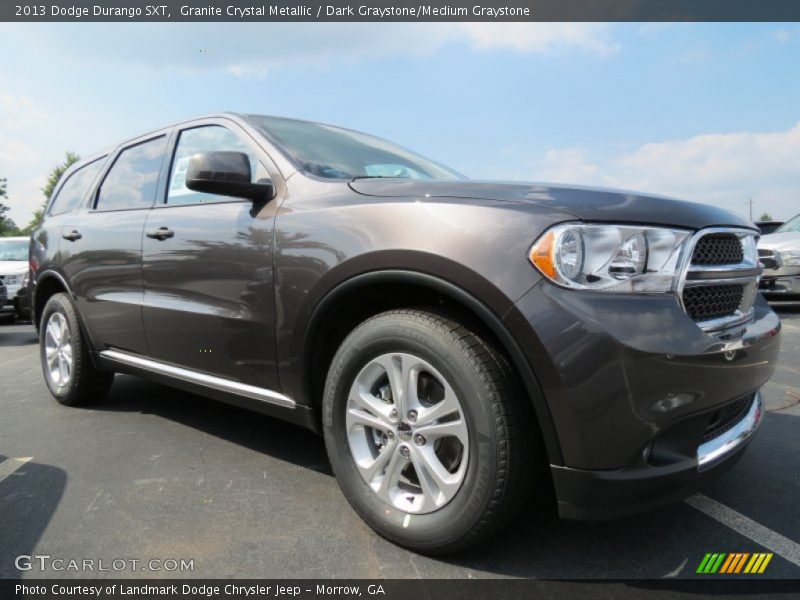Granite Crystal Metallic / Dark Graystone/Medium Graystone 2013 Dodge Durango SXT