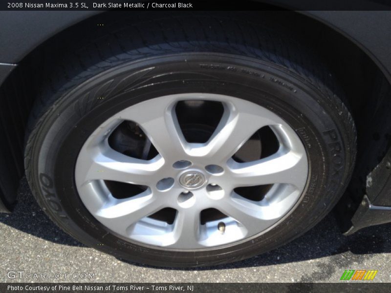 Dark Slate Metallic / Charcoal Black 2008 Nissan Maxima 3.5 SL
