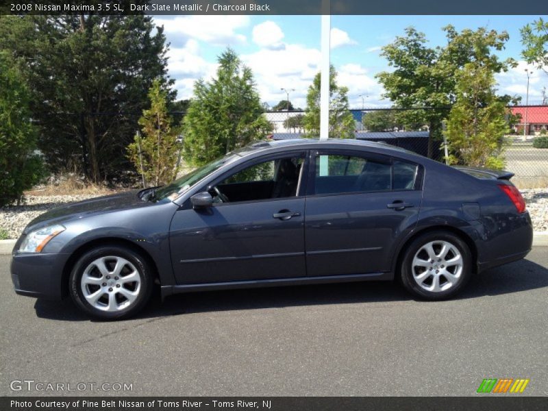 Dark Slate Metallic / Charcoal Black 2008 Nissan Maxima 3.5 SL
