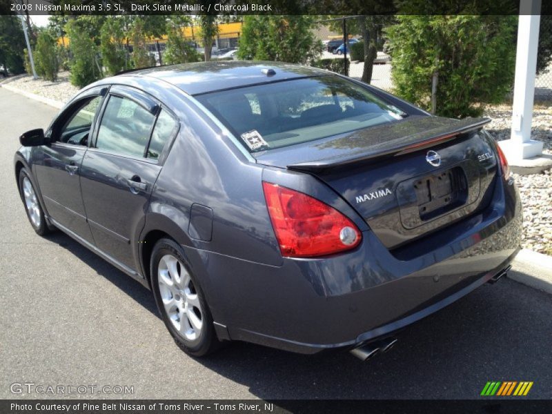 Dark Slate Metallic / Charcoal Black 2008 Nissan Maxima 3.5 SL