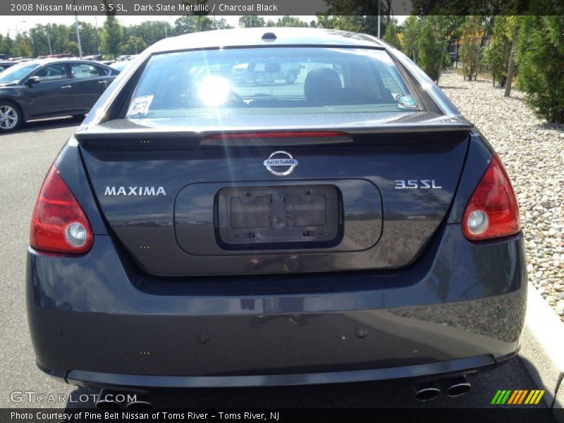 Dark Slate Metallic / Charcoal Black 2008 Nissan Maxima 3.5 SL