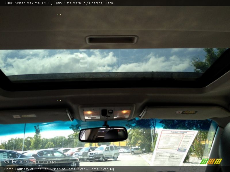 Dark Slate Metallic / Charcoal Black 2008 Nissan Maxima 3.5 SL