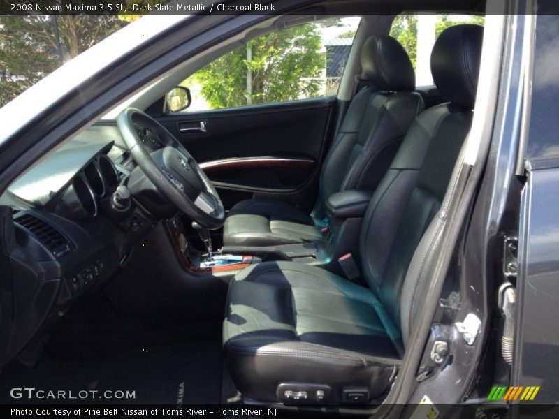 Dark Slate Metallic / Charcoal Black 2008 Nissan Maxima 3.5 SL