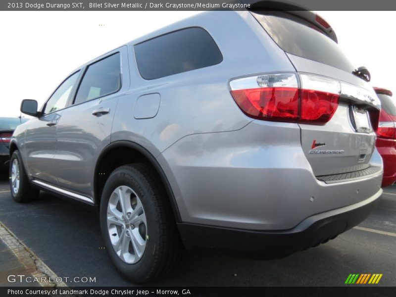 Billet Silver Metallic / Dark Graystone/Medium Graystone 2013 Dodge Durango SXT