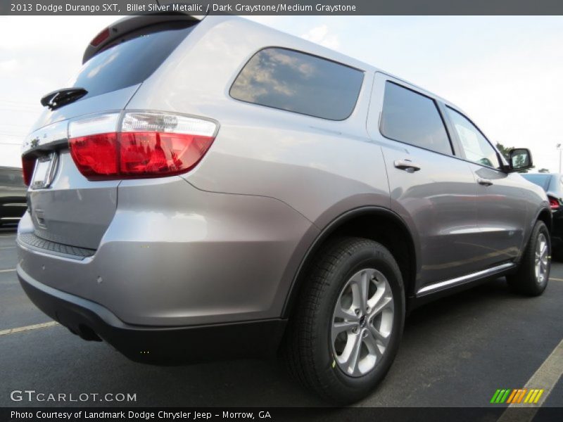 Billet Silver Metallic / Dark Graystone/Medium Graystone 2013 Dodge Durango SXT