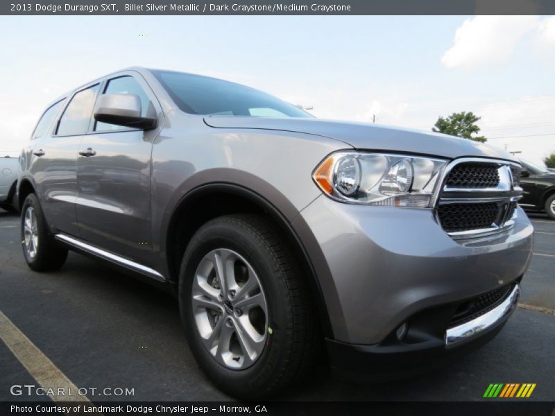 Billet Silver Metallic / Dark Graystone/Medium Graystone 2013 Dodge Durango SXT