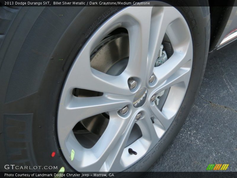 Billet Silver Metallic / Dark Graystone/Medium Graystone 2013 Dodge Durango SXT