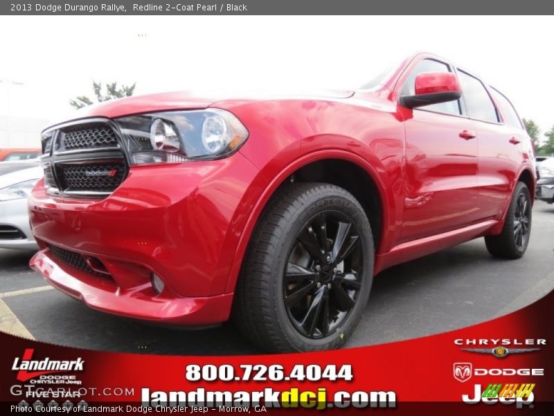 Redline 2-Coat Pearl / Black 2013 Dodge Durango Rallye