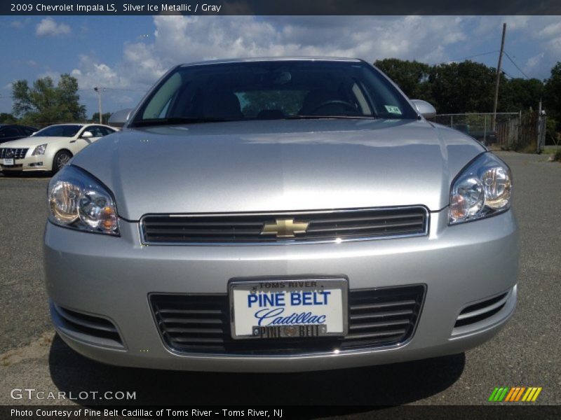 Silver Ice Metallic / Gray 2009 Chevrolet Impala LS
