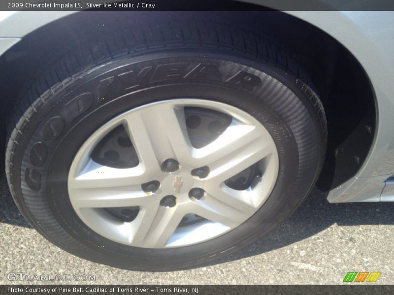 Silver Ice Metallic / Gray 2009 Chevrolet Impala LS