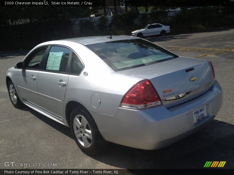 Silver Ice Metallic / Gray 2009 Chevrolet Impala LS