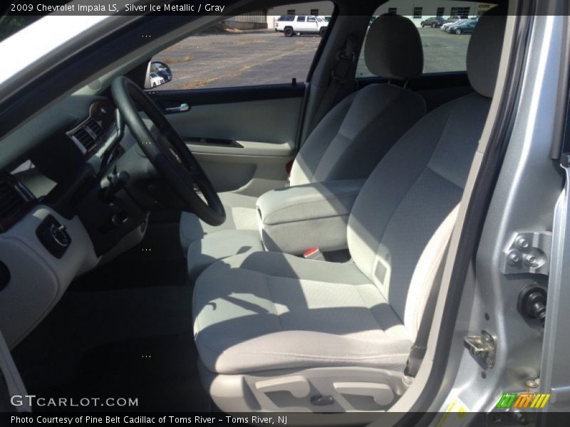 Silver Ice Metallic / Gray 2009 Chevrolet Impala LS