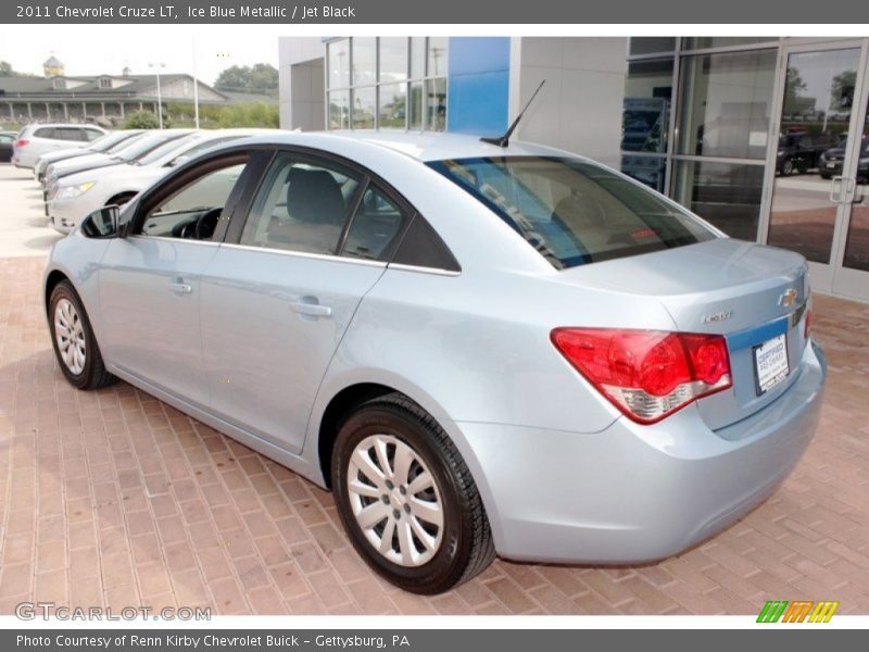 Ice Blue Metallic / Jet Black 2011 Chevrolet Cruze LT