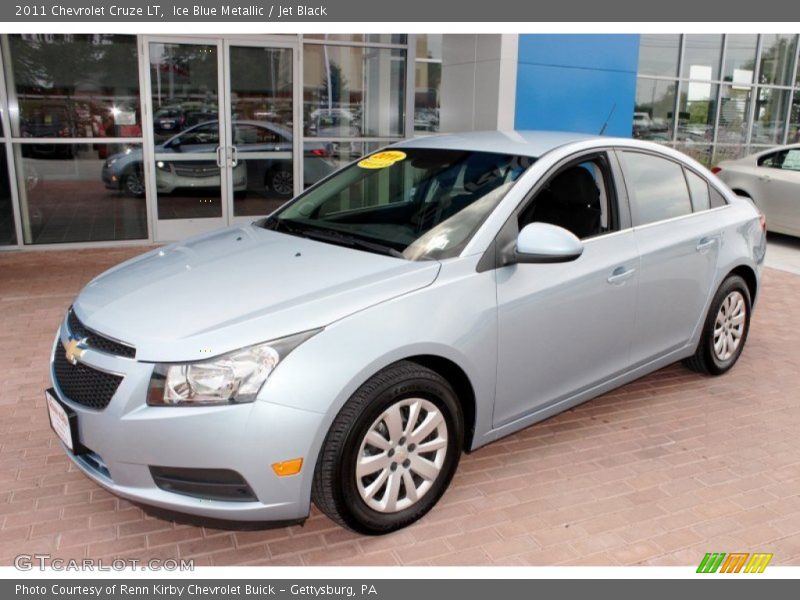Ice Blue Metallic / Jet Black 2011 Chevrolet Cruze LT