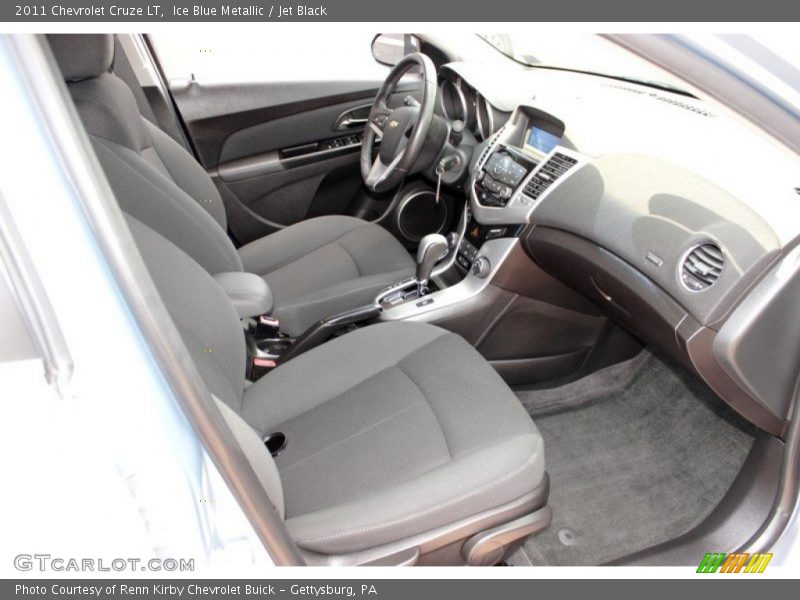 Ice Blue Metallic / Jet Black 2011 Chevrolet Cruze LT