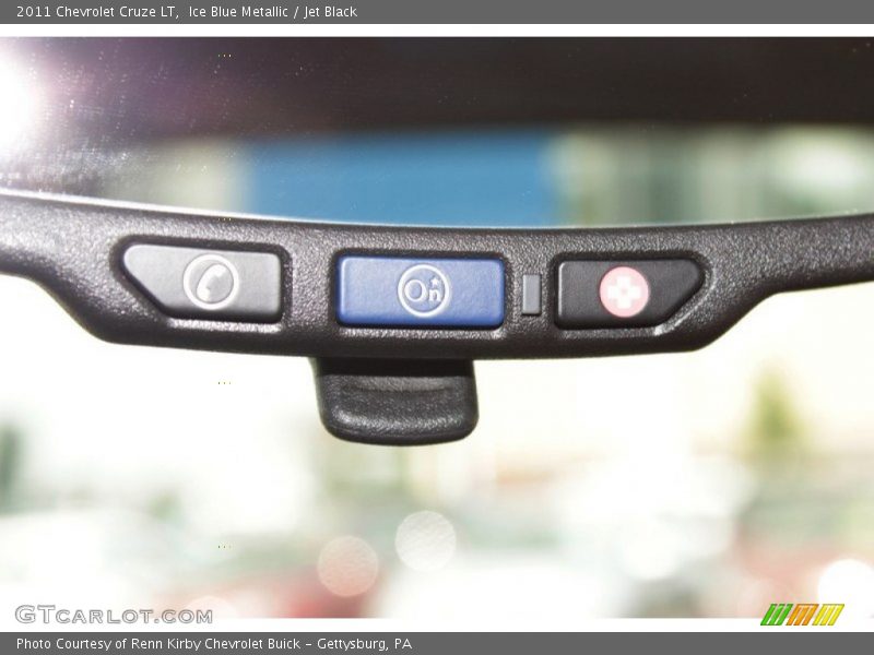Ice Blue Metallic / Jet Black 2011 Chevrolet Cruze LT