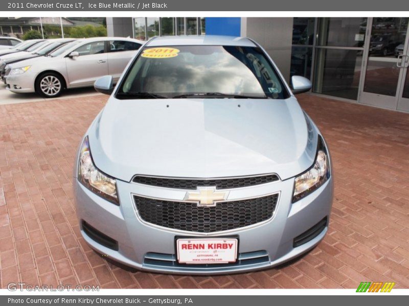 Ice Blue Metallic / Jet Black 2011 Chevrolet Cruze LT