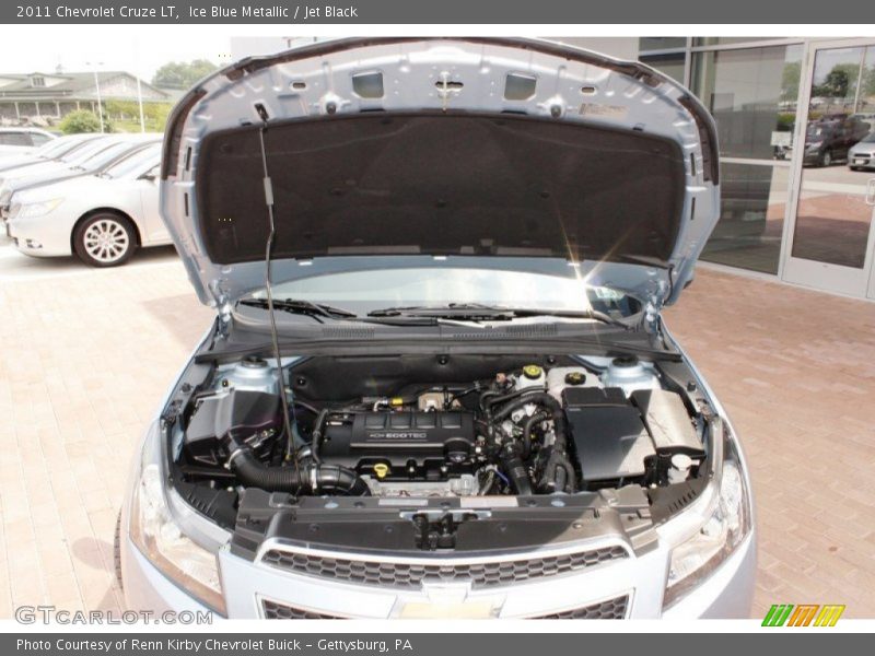 Ice Blue Metallic / Jet Black 2011 Chevrolet Cruze LT