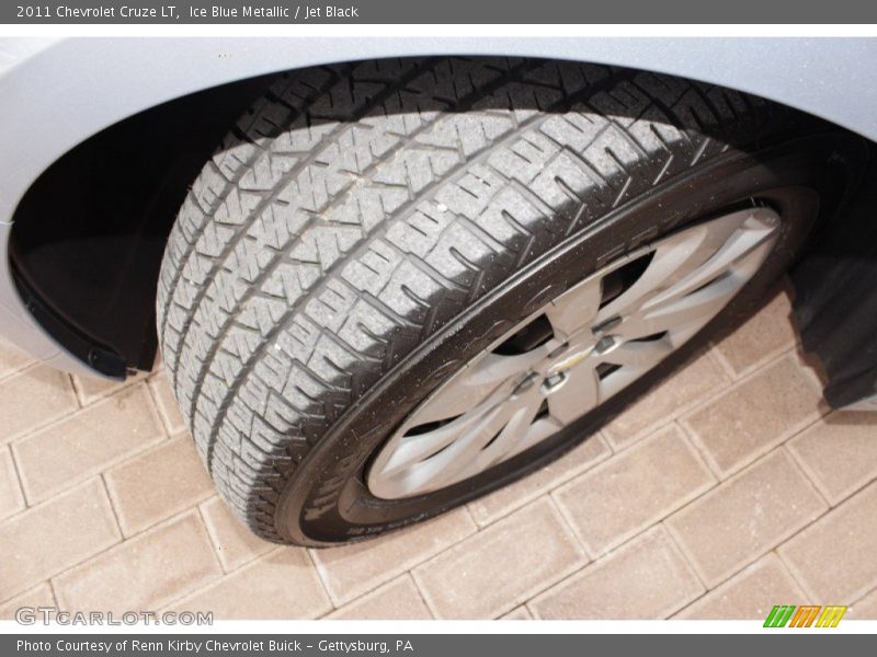 Ice Blue Metallic / Jet Black 2011 Chevrolet Cruze LT