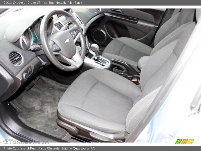 Ice Blue Metallic / Jet Black 2011 Chevrolet Cruze LT