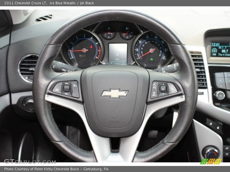 Ice Blue Metallic / Jet Black 2011 Chevrolet Cruze LT