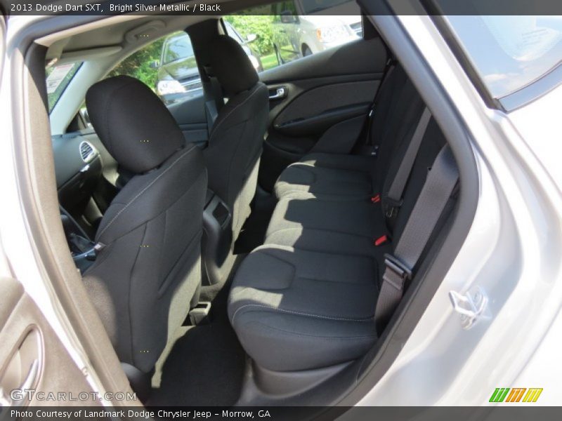 Bright Silver Metallic / Black 2013 Dodge Dart SXT