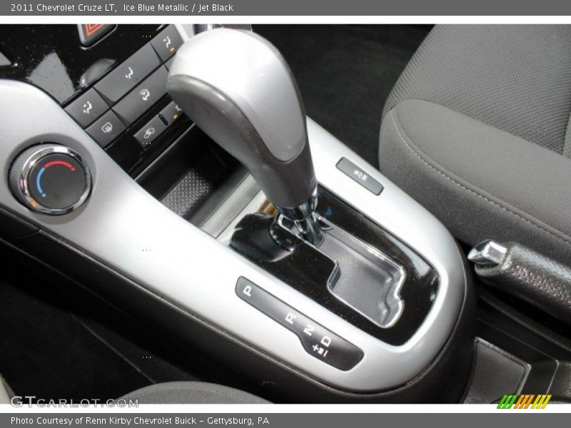Ice Blue Metallic / Jet Black 2011 Chevrolet Cruze LT