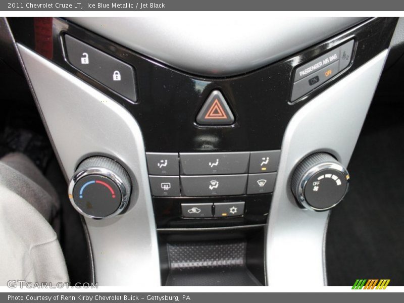 Ice Blue Metallic / Jet Black 2011 Chevrolet Cruze LT