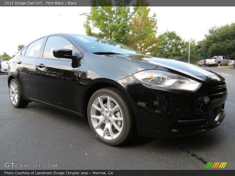 Pitch Black / Black 2013 Dodge Dart SXT