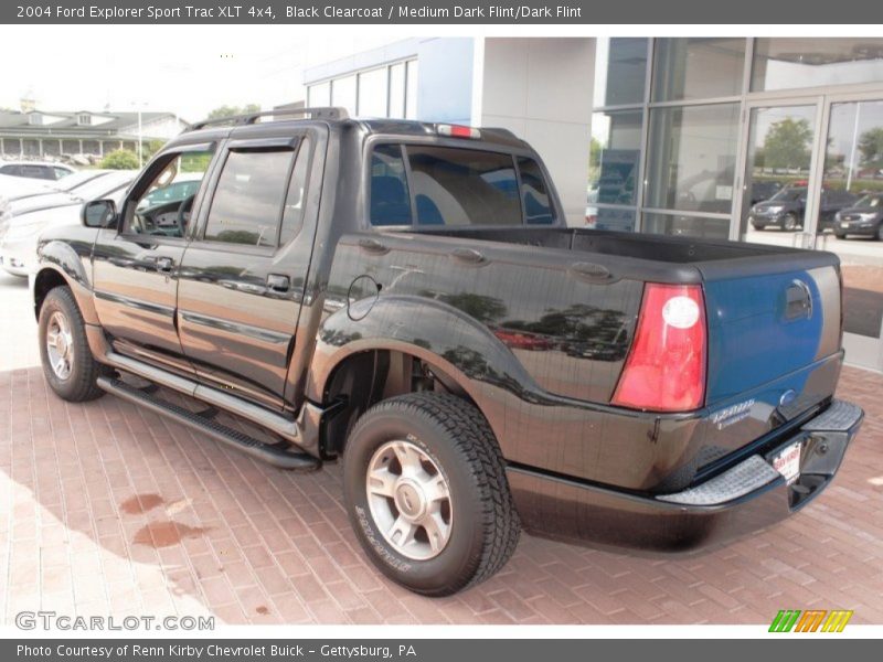 Black Clearcoat / Medium Dark Flint/Dark Flint 2004 Ford Explorer Sport Trac XLT 4x4