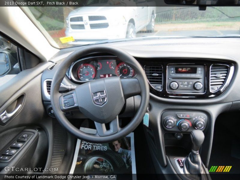 Pitch Black / Black 2013 Dodge Dart SXT