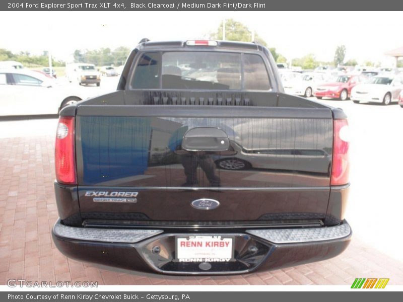 Black Clearcoat / Medium Dark Flint/Dark Flint 2004 Ford Explorer Sport Trac XLT 4x4