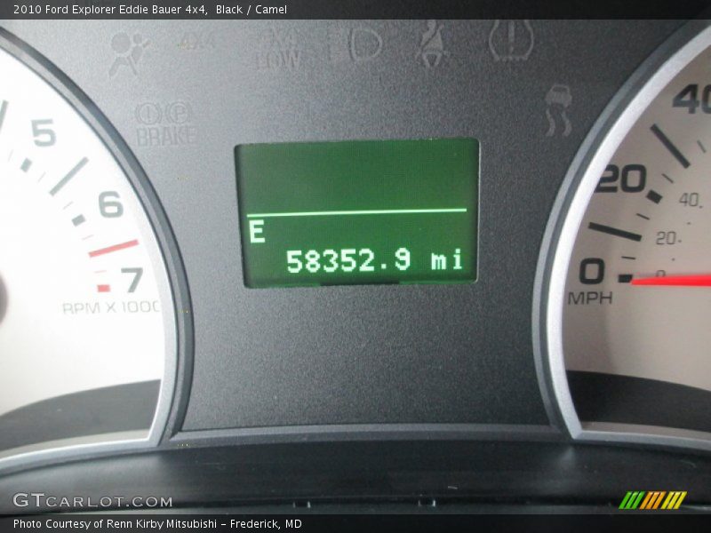 Black / Camel 2010 Ford Explorer Eddie Bauer 4x4