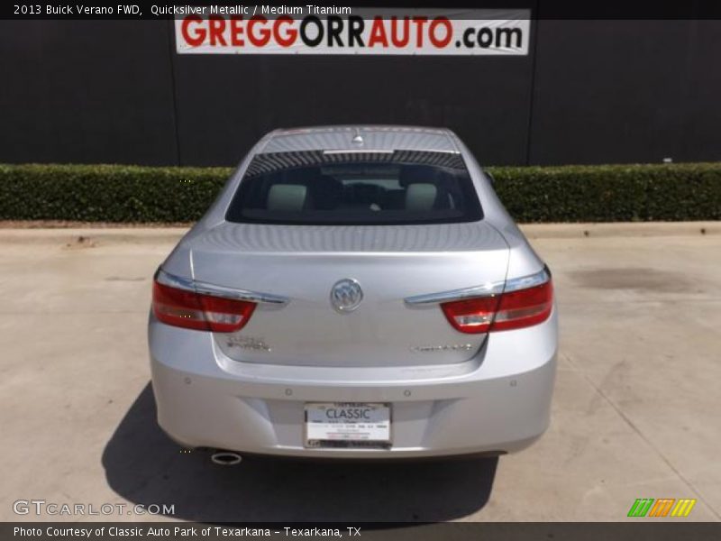 Quicksilver Metallic / Medium Titanium 2013 Buick Verano FWD