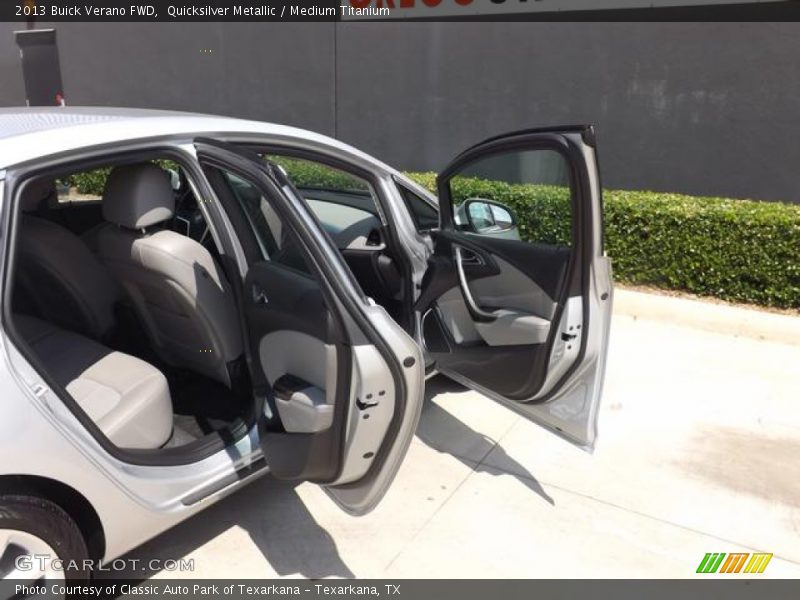 Quicksilver Metallic / Medium Titanium 2013 Buick Verano FWD