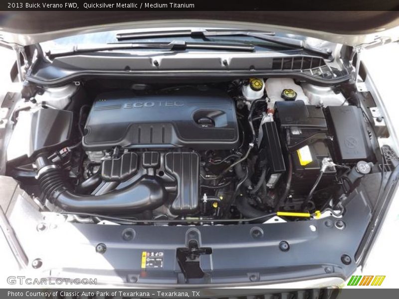 Quicksilver Metallic / Medium Titanium 2013 Buick Verano FWD