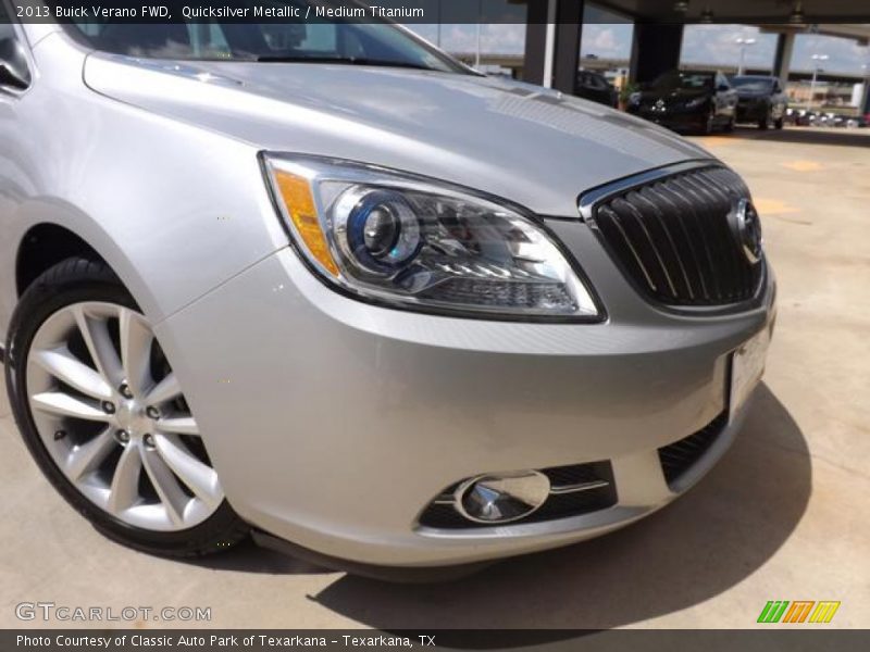 Quicksilver Metallic / Medium Titanium 2013 Buick Verano FWD