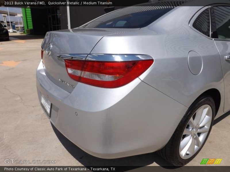Quicksilver Metallic / Medium Titanium 2013 Buick Verano FWD