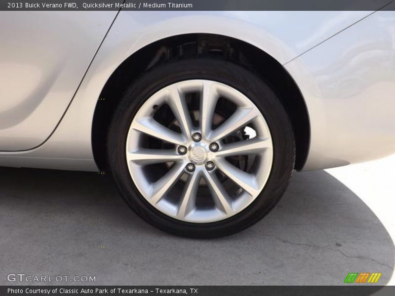 Quicksilver Metallic / Medium Titanium 2013 Buick Verano FWD