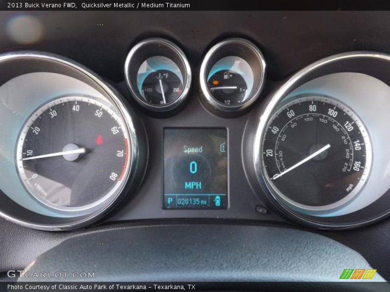 Quicksilver Metallic / Medium Titanium 2013 Buick Verano FWD