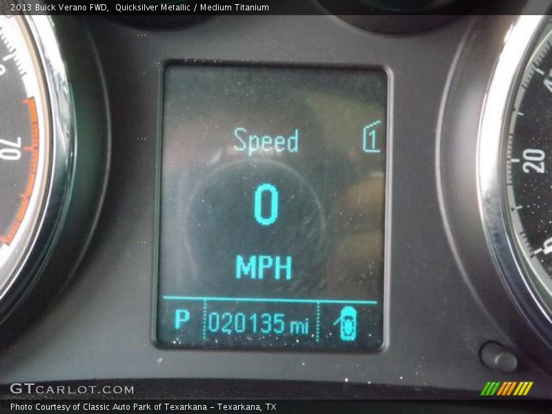 Quicksilver Metallic / Medium Titanium 2013 Buick Verano FWD
