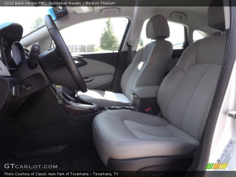Quicksilver Metallic / Medium Titanium 2013 Buick Verano FWD