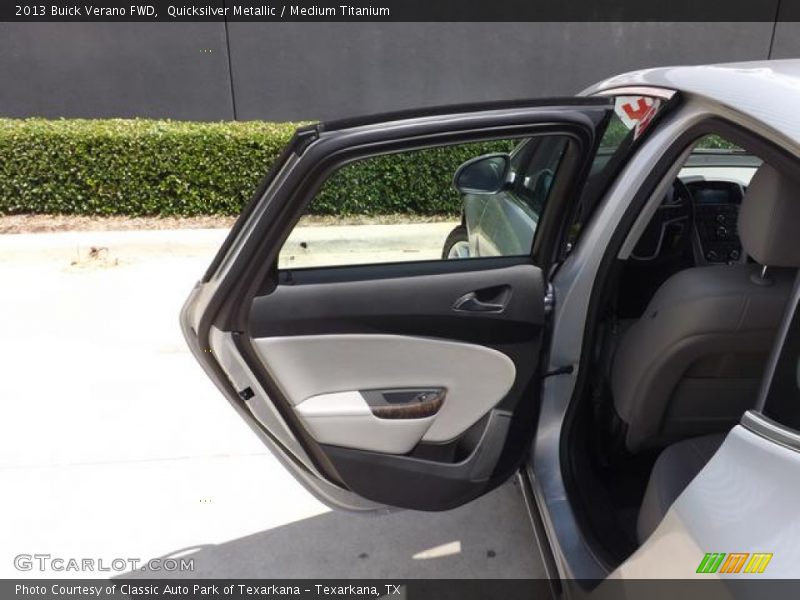 Quicksilver Metallic / Medium Titanium 2013 Buick Verano FWD