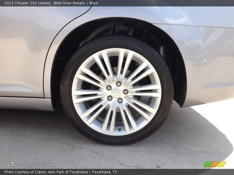 Billet Silver Metallic / Black 2011 Chrysler 300 Limited