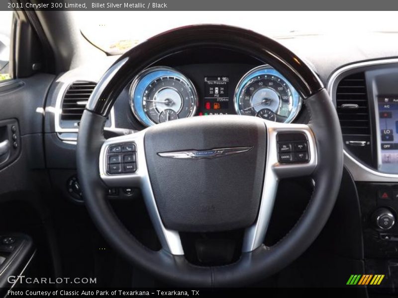 Billet Silver Metallic / Black 2011 Chrysler 300 Limited