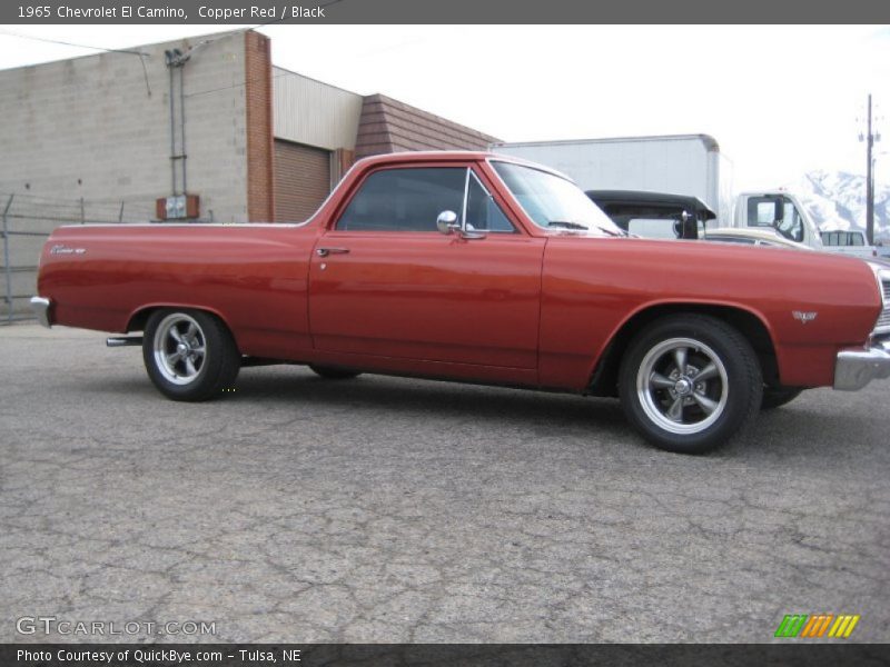 Copper Red / Black 1965 Chevrolet El Camino