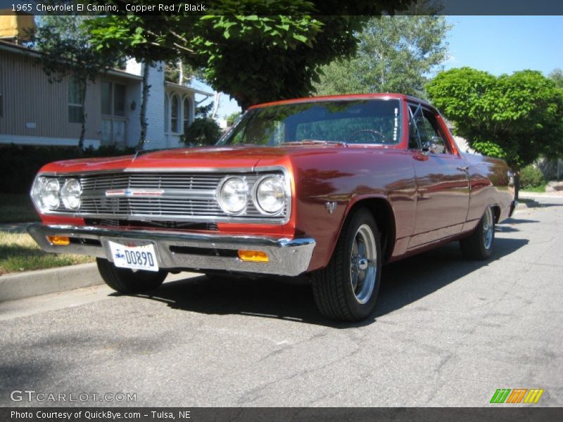 Copper Red / Black 1965 Chevrolet El Camino