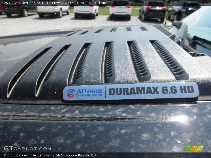 Onyx Black / Ebony 2014 GMC Sierra 2500HD SLT Crew Cab 4x4